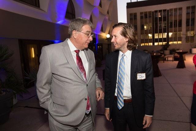Ryan DeMenna with Arizona Senate President Steve Yarbrough at the 2017 House and Senate Victory PAC Legislative Salute.